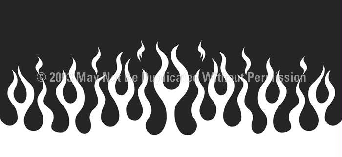 Window Graphic - 30x65 Flame Job 8