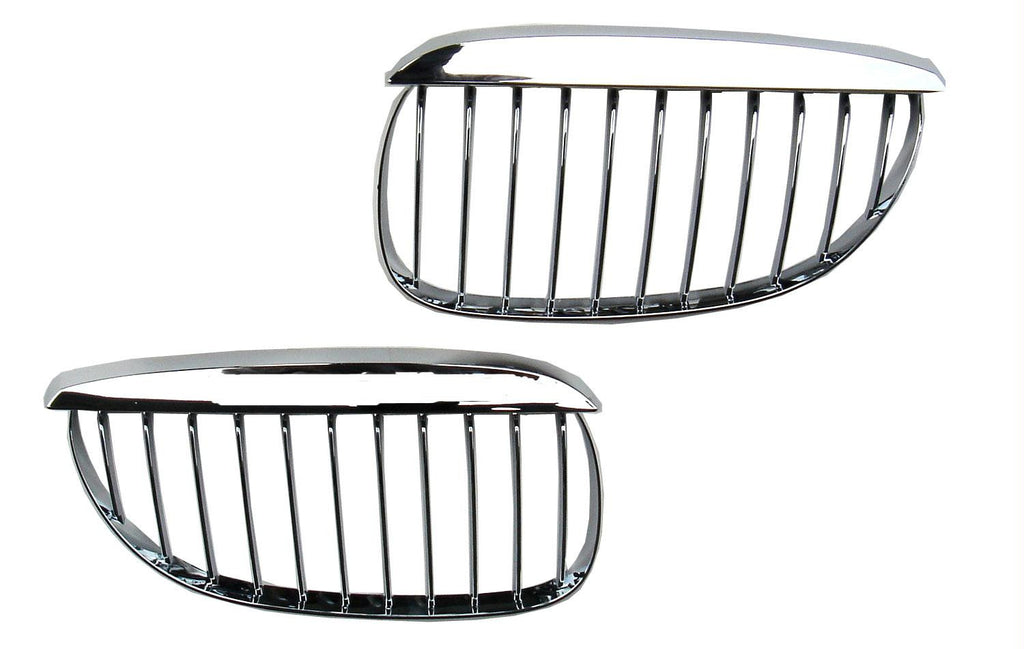 Custom Chrome Grille Cover BMW 5 Series 2004-2007