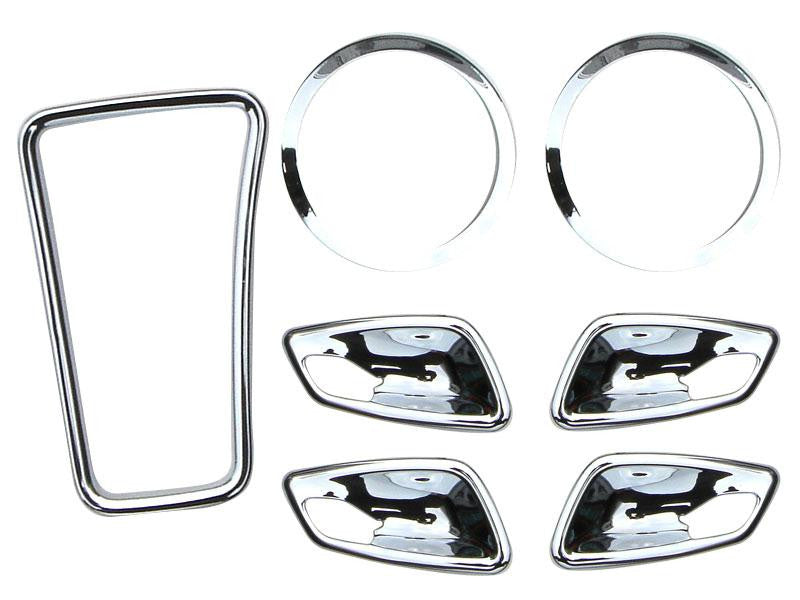 Interior Full Set Custom Chrome Trim Package BMW 3 Series 2006-2007
