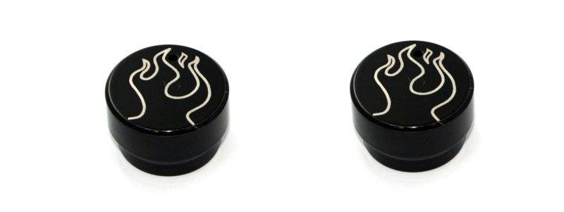 All Sales Head Light Knob (1 Knob)- Flame Black
