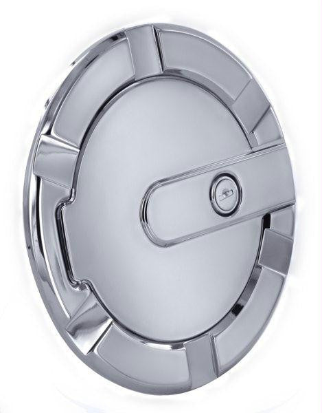 All Sales Striker Style Billet Fuel Dr 7 1-8 Ring O.D. 5 1-8 Door O.D. -Chrome Locking