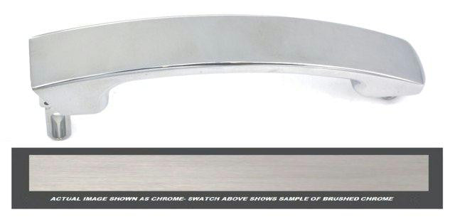 All Sales Brushed Chrome Plain Handle Only- For OEM buckets