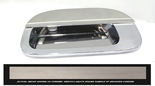 All Sales Brush Chrome Tailgate Non Locking