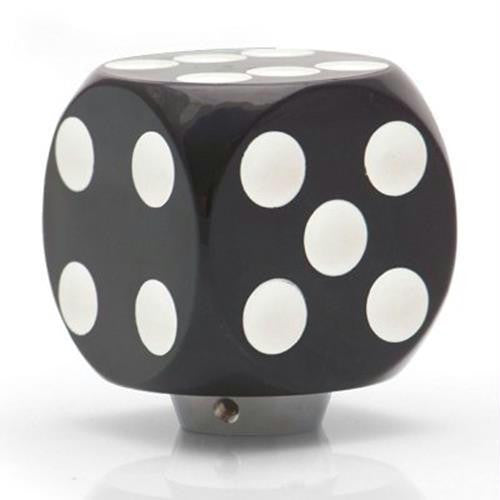 American Shifter Black Dice Custom Shift Knob w- Adapter Kit