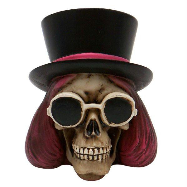 American Shifter Willy Wonka Skull Custom Shift Knob and Topper