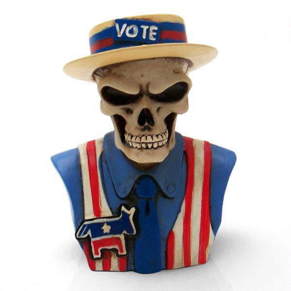 American Shifter Democrat Skull Custom Shift Knob