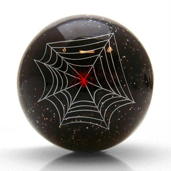American Shifter Black Spider Custom Shift Knob Translucent w- Metal Flake
