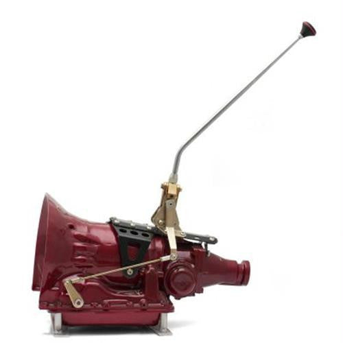 American Shifter Chrysler 904 Single Action Automatic Transmission Shifter Kit 16 Single Bend Arm w- Black Kno