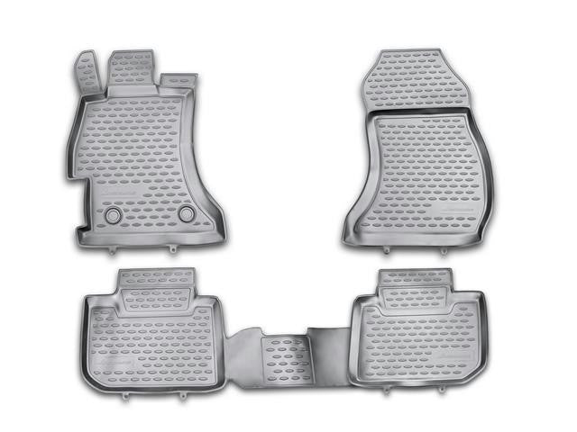 Novline 2012-2014 Subaru XV Crosstrek Black Floor Mats