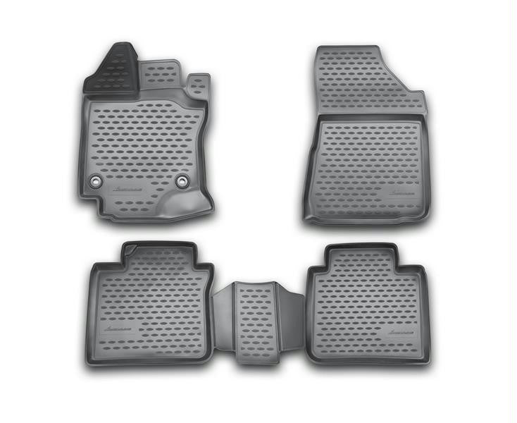 Novline 2013-2015 Toyota Venza Black Floor Mats