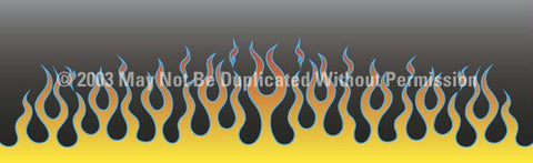 Window Graphic - 16x54 Flame Job 1