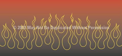 Window Graphic - 30x65 Flame Job 3