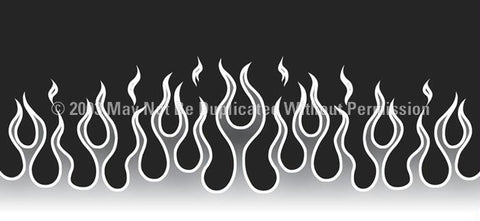 Window Graphic - 30x65 Flame Job 7