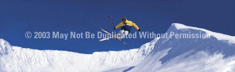 Window Graphic - 16x54 Skiing is Life