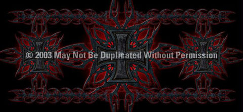 Window Graphic - 30x65 Tribal Maltese