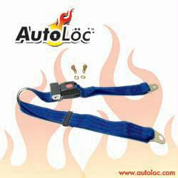2 Point Dark Blue Lap Seat Belt (1 Belt)