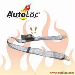 2 Point Off White Lap Seat Belt (1 Belt)
