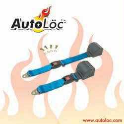 2 Point Retractable Aqua Lap Seat Belt (1 Belt)