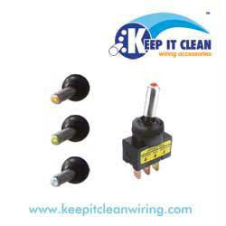 Metal Tip Led Toggle Switch - Green 20a-12v