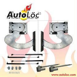 130 Deg Slimline Automatic Upright - Lambo - Vertical Door System