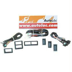 Power Window Switch Kit W- Three Sw3 Switches And Cases