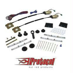 Protocol 2 Door Basic Power Window Kit W- Switches