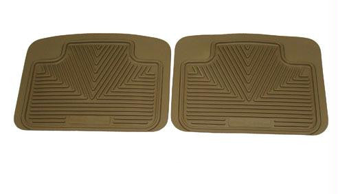 1980-2006 Kia Sportage Beige 2 PC Rear All Weather Floor Mats