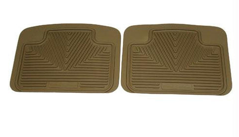 1904-2007 Rolls Royce All Beige 2 PC Rear All Weather Floor Mats