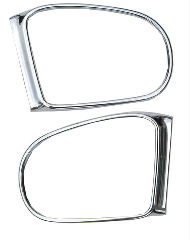 Custom Chrome Door Mirror Rim Mercedes Benz ML 2001-2004