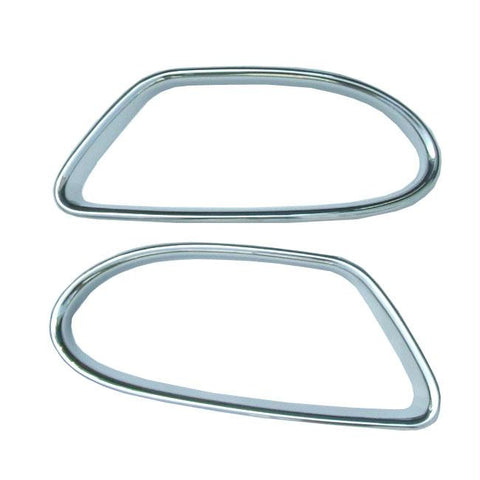 Custom Chrome Fog Lamp Rim Mercedes Benz ML 2001-2004