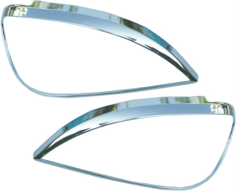 Custom Chrome Head Lamp Trim Mercedes Benz ML 2004-2006