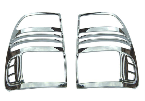 Custom Chrome Tail Lamp Cover Toyota Land Cruiser 1998-2005