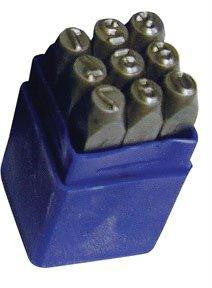 9-Piece 3-16-Inch Number Stamp Set