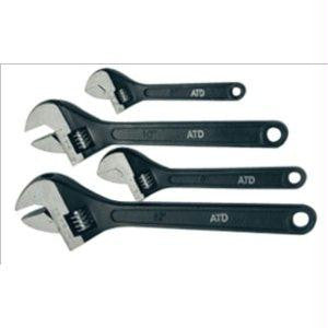 4 Piece Adjustable Wrench Set