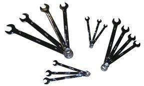 14 Piece 6 Point Fractional Long Pattern Wrench Set