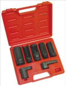 7-Piece Oxygen Sensor and Sending Unit Socket Set