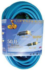 Copperhead 50 Ft. Single Plug and Lock Extension Cord