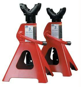3 Ton Heavy Duty Jack Stands Ratchet Style
