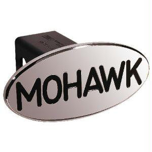 Mohawk - Black - Oval - 2 Inch Billet Hitch Cover