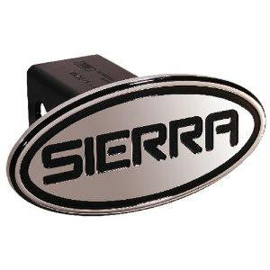 GMC - Sierra - Black - Oval - 2 Inch Billet Hitch Cover
