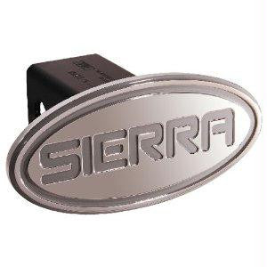 GMC - Sierra - Silver - Oval - 2 Inch Billet Hitch Cover