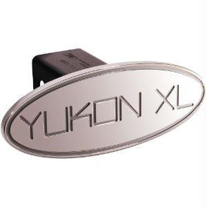 GMC - Yukon XL - Silver - Oval - 2 Inch Billet Hitch Cover