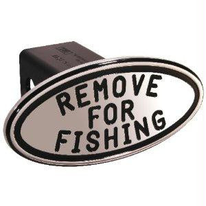 GMC - Escalade - Black - Oval - 2 Inch Billet Hitch Cover