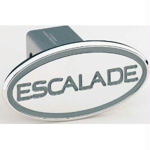 GMC - Escalade - Silver - Oval - 2 Inch Billet Hitch Cover