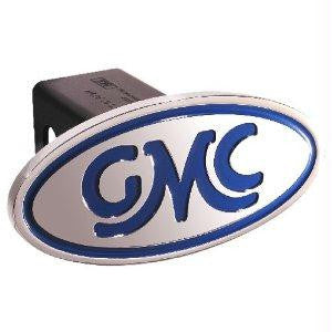 GMC - Inscribed GMC Classic - Blue - Oval - 2 Inch Billet Hitch Cover