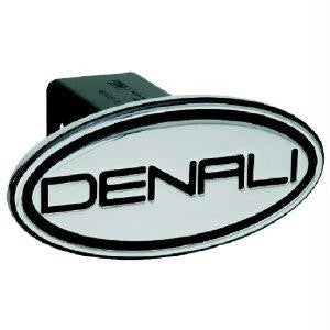 GMC - Denali - Black - Oval - 2 Inch Billet Hitch Cover