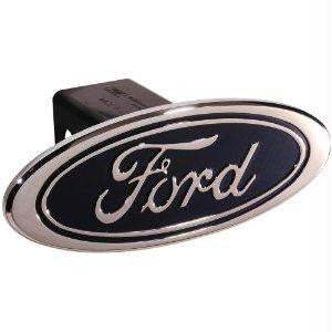 Ford - Blue - Premium Design - Oval - 2 Inch Billet Hitch Cover
