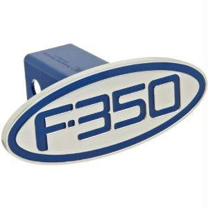 Ford - F-350 - Blue - Oval - 2 Inch Billet Hitch Cover