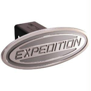Ford - Expedition - Silver - Oval - 2 Inch Billet Hitch Cover