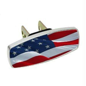 HitchMate Premier Series Hitch Cap Waving Flag
